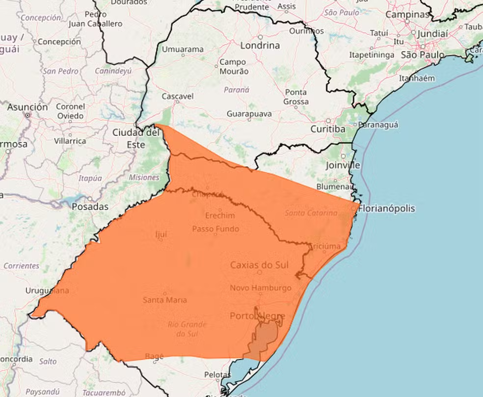 Paran Recebe Alerta De Risco De Tempestade E Meteorologista Explica