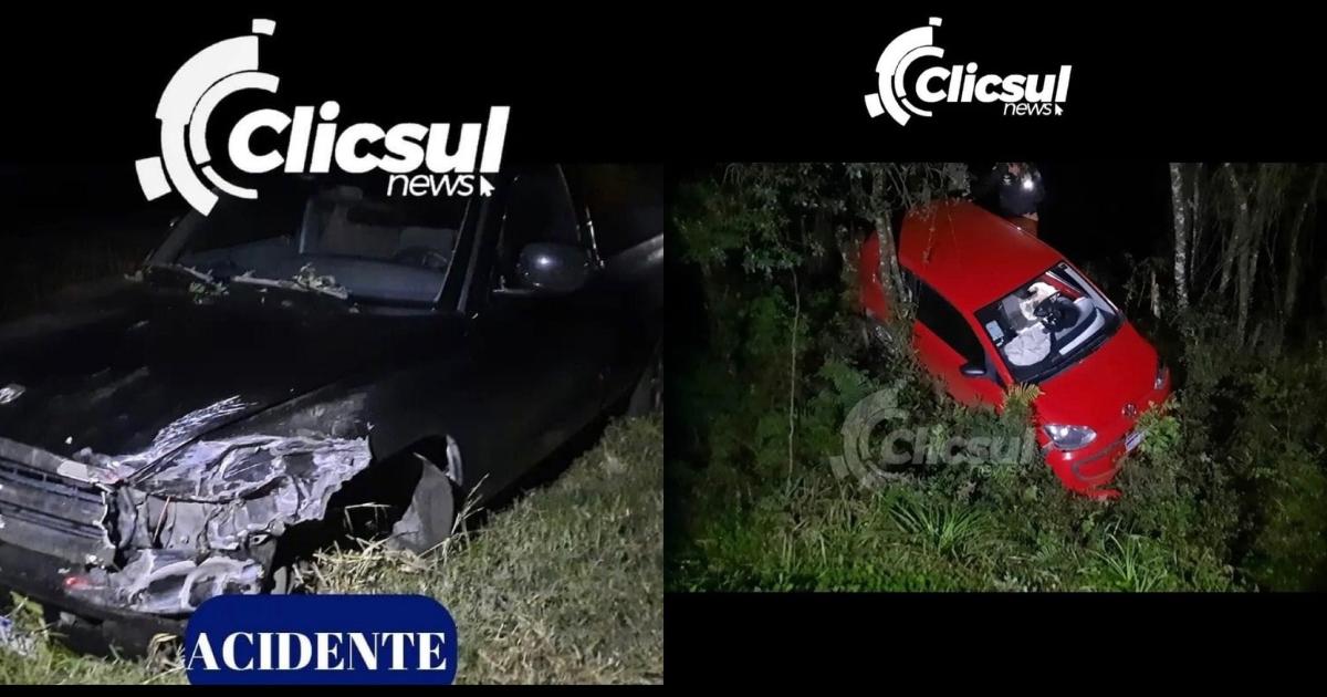 Motorista Embriagado Provoca Acidente Entre Dois Carros Na PR 151 Em