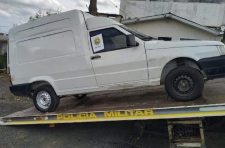 Veículo furtado em São João do Triunfo é recuperado pela PM em Palmeira