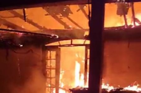 Incêndio atinge casa de vereador de Paulo Frontin durante a madrugada