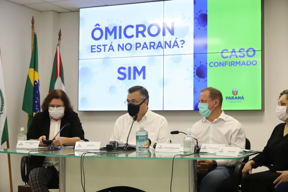 Saúde confirma primeiro caso da variante Ômicron no Paraná