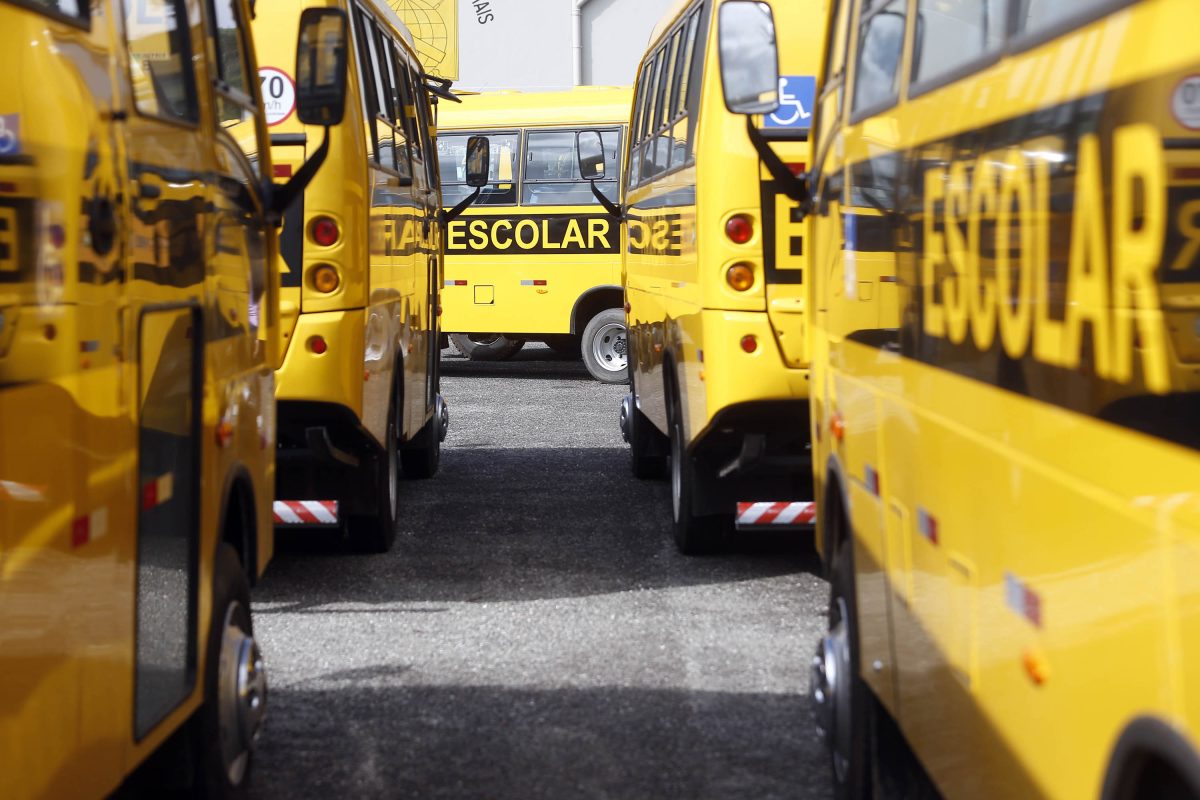 Prefeitura de Antônio Olinto recebe ônibus adaptado para o transporte escolar